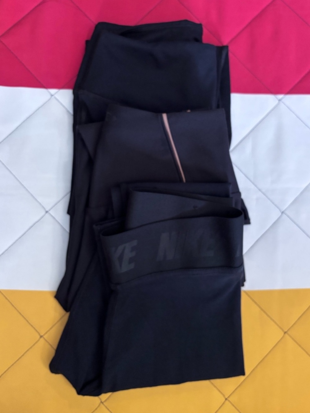 BUNDLE OF 3 Leggings High-Waist Performance Leggings. Everyday Active Comfort